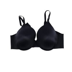 Soma Black Vanishing Back Underwire Back Closure Full Coverage Bra Size 34C